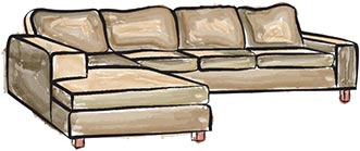 угловой диван