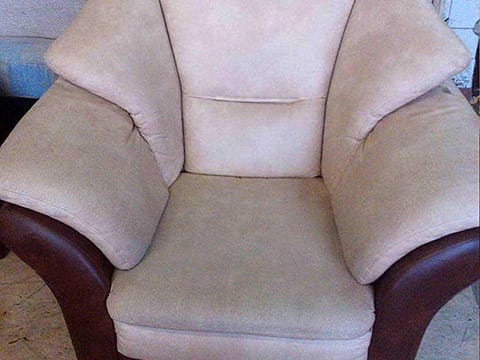 перетяжка кресла