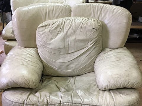 перетяжка кресла